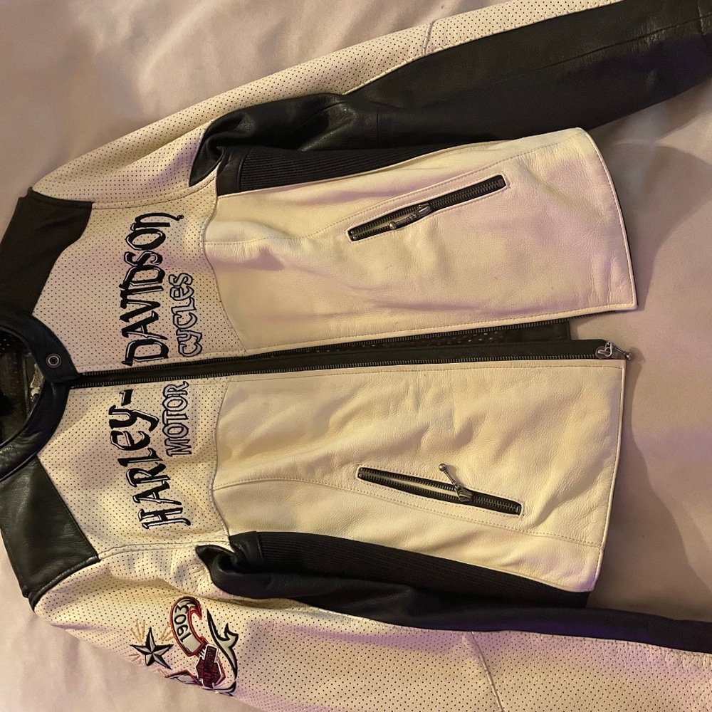 Genuine Leather Harley Davidson Jacket MINT